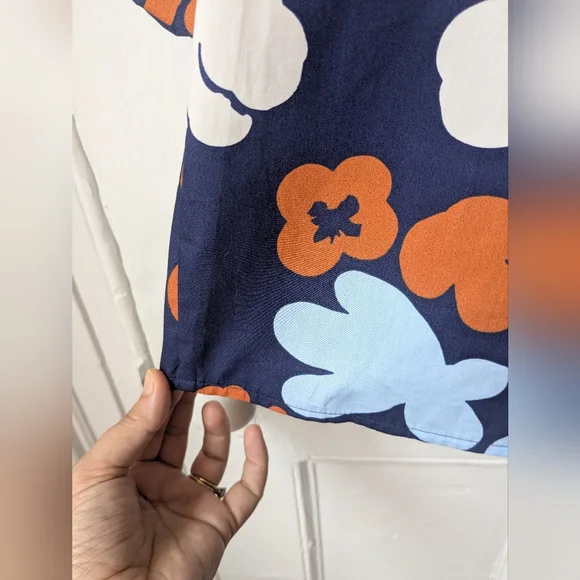 NWT Anthropologie Marimekko Floral Blouse - Size S - Picture 6 of 10